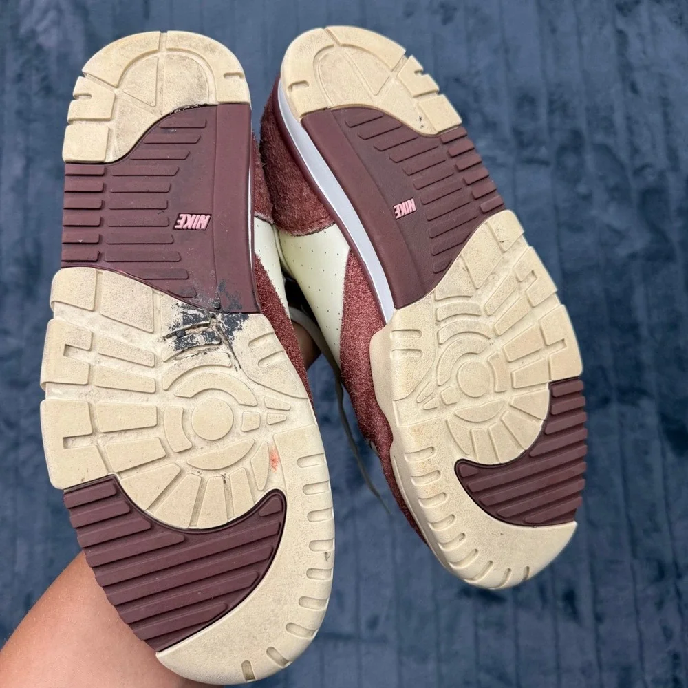 Nike Air Trainer 1 Shima Shima Brown Pink Suede DM0522-201 Mens 12